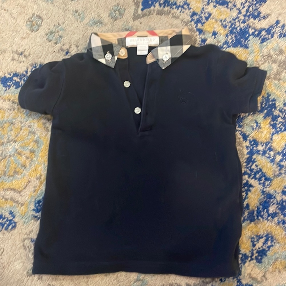 Burberry Polo 2Y Blue